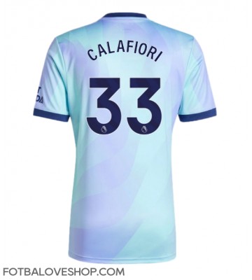 Arsenal Riccardo Calafiori #33 Alternativní Dres 2024-25 Krátký Rukáv
